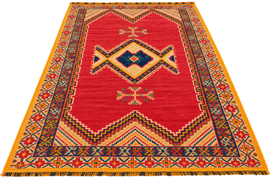 Soukaina Vintage Moroccan Rug-8x4.5 ft/ 250x150 cm