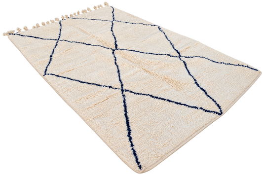 Bahia Berber Moroccan Rug 8.8x5.4 ft/ 270x165 cm