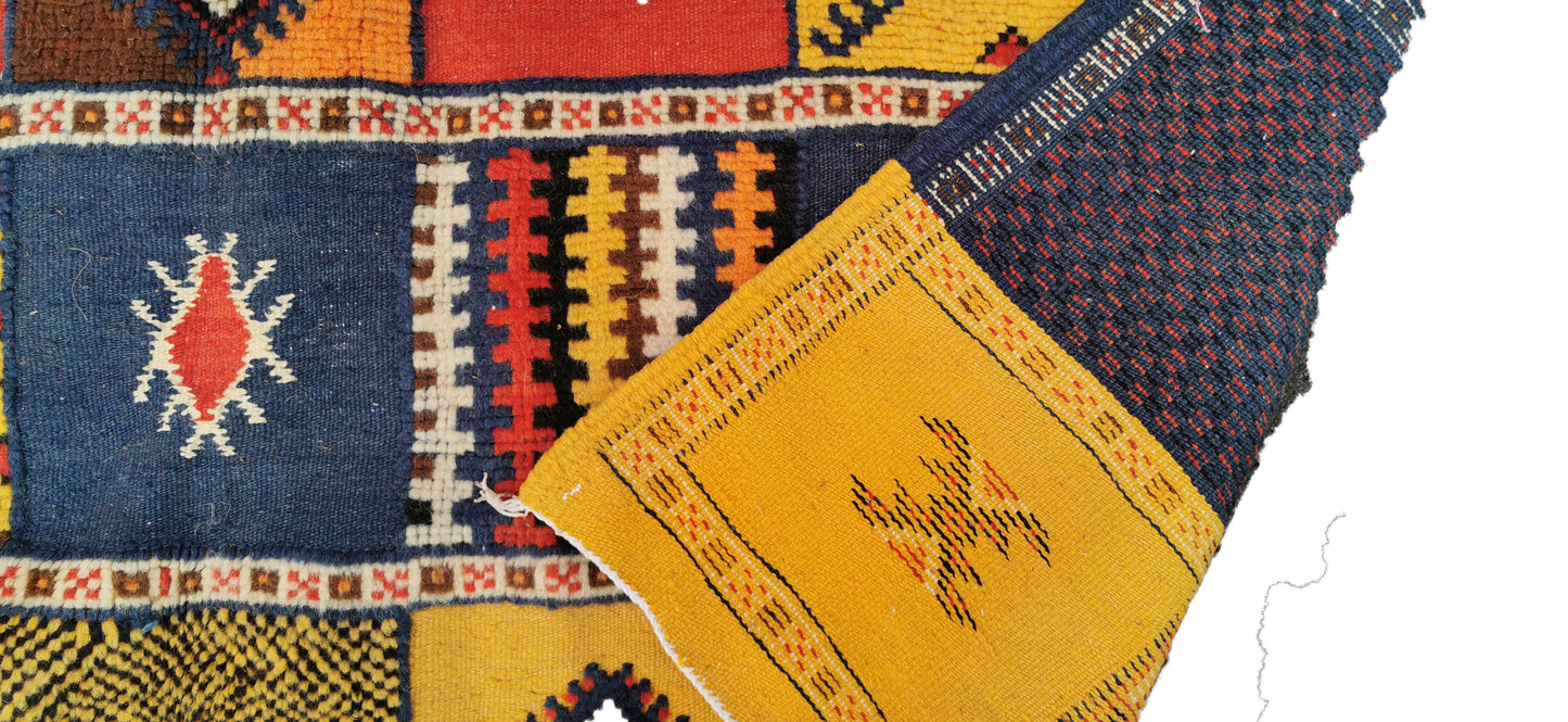 Authentic Moroccan Taznakht Rug 8.2x5 ft/ 250x150cm