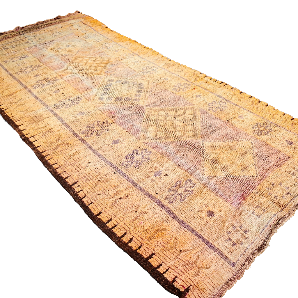 Vintage Moroccan Taznakht Rug