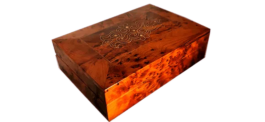 T133-30% OFF ELegant Handmade JeWelry Cufflinks Box. 8x5.2x3
