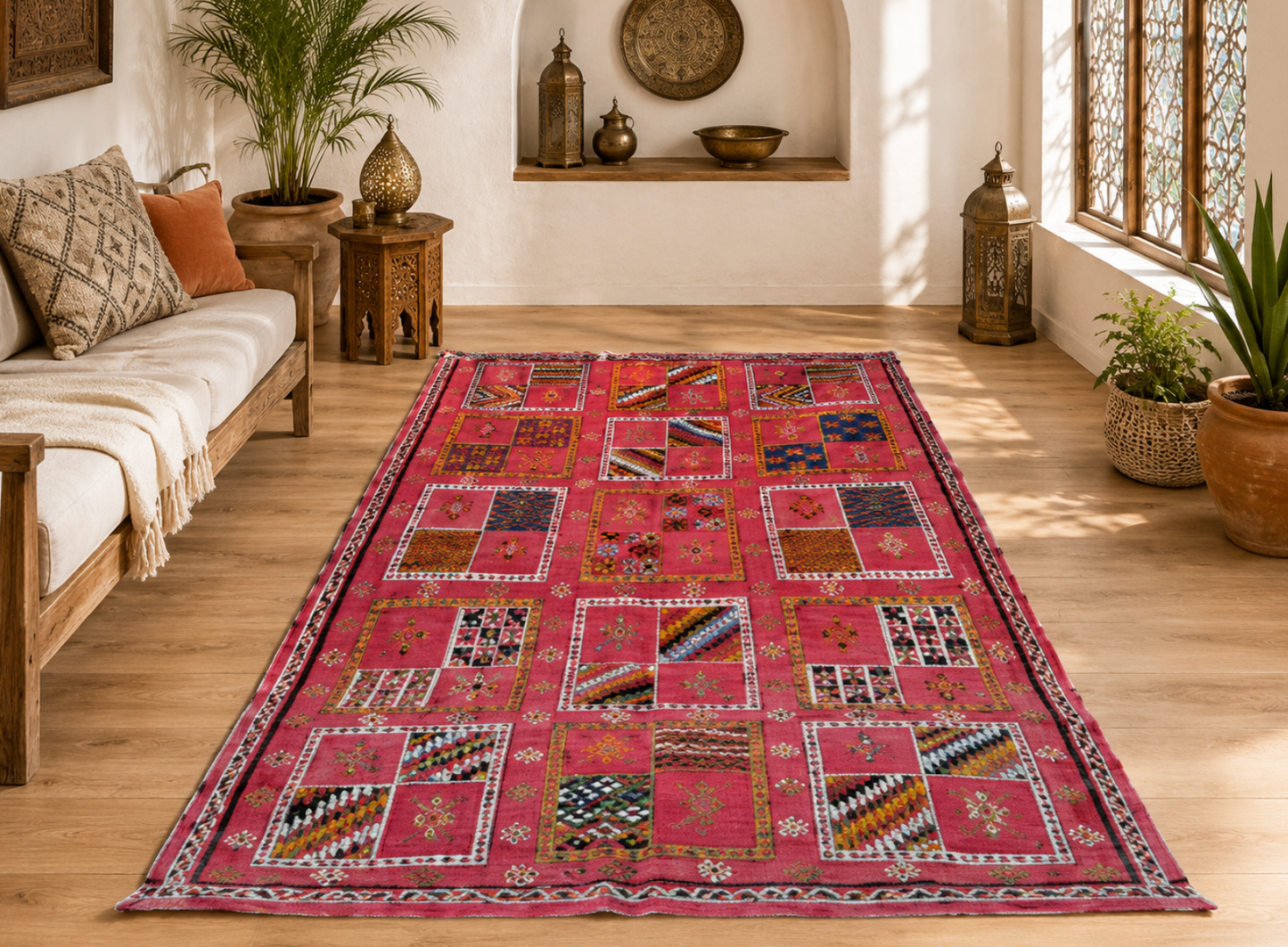 Kenza Moroccan Rug 8.6' x 5.2'