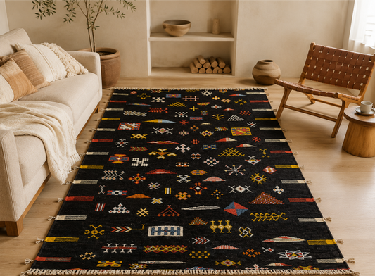 Ouafa Moroccan Rug 6.5' x 3.3'