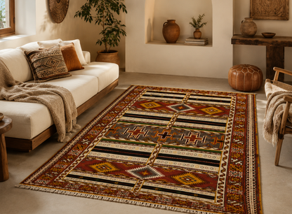 Ghita Authentic Moroccan Rug  8.2x4.8 ft/ 250x148cm