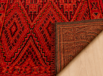 Amal Vintage Moroccan  Rug  100% wool -7.5x5.9 ft/ 230x180cm