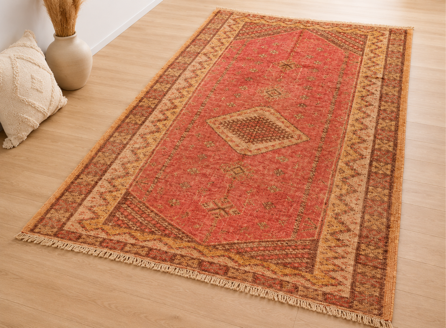 Safia Vintage Moroccan Taznakht Rug  7.0x4.9/ 215x120cm