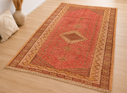 Safia Vintage Moroccan Taznakht Rug  7.0x4.9/ 215x120cm