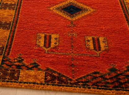 Samira Vintage Moroccan Taznakht Rug 6.3x3.2 ft/ 195x100 cm