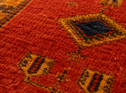 Samira Vintage Moroccan Taznakht Rug 6.3x3.2 ft/ 195x100 cm