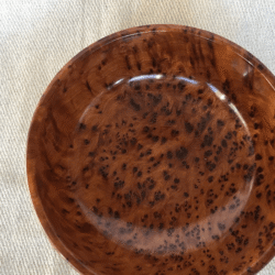 T27- Thuya Burl Bowl 6.2x2.3 inch//16x6 cm