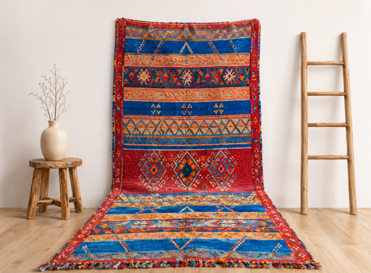 Loubna Moroccan Rug 10.17' x 4.9'