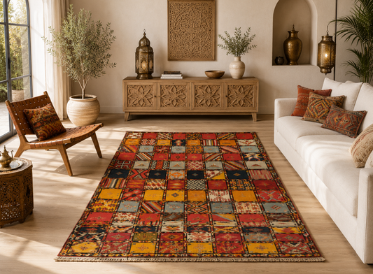Mina Moroccan Rug 8.5' x 5'
