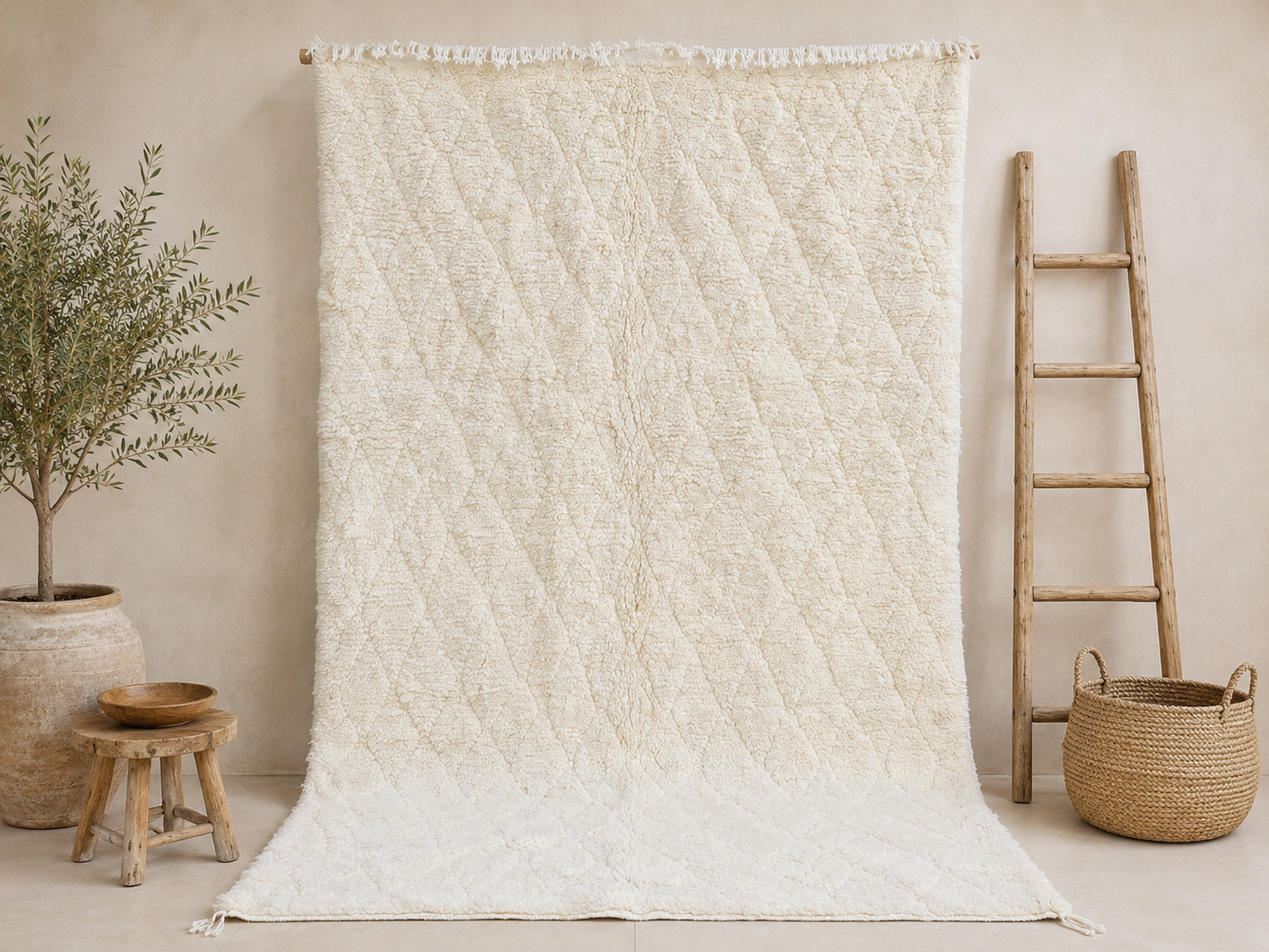 Zohra Berber Rug - 8.5x5.2 ft/ 260x160cm /