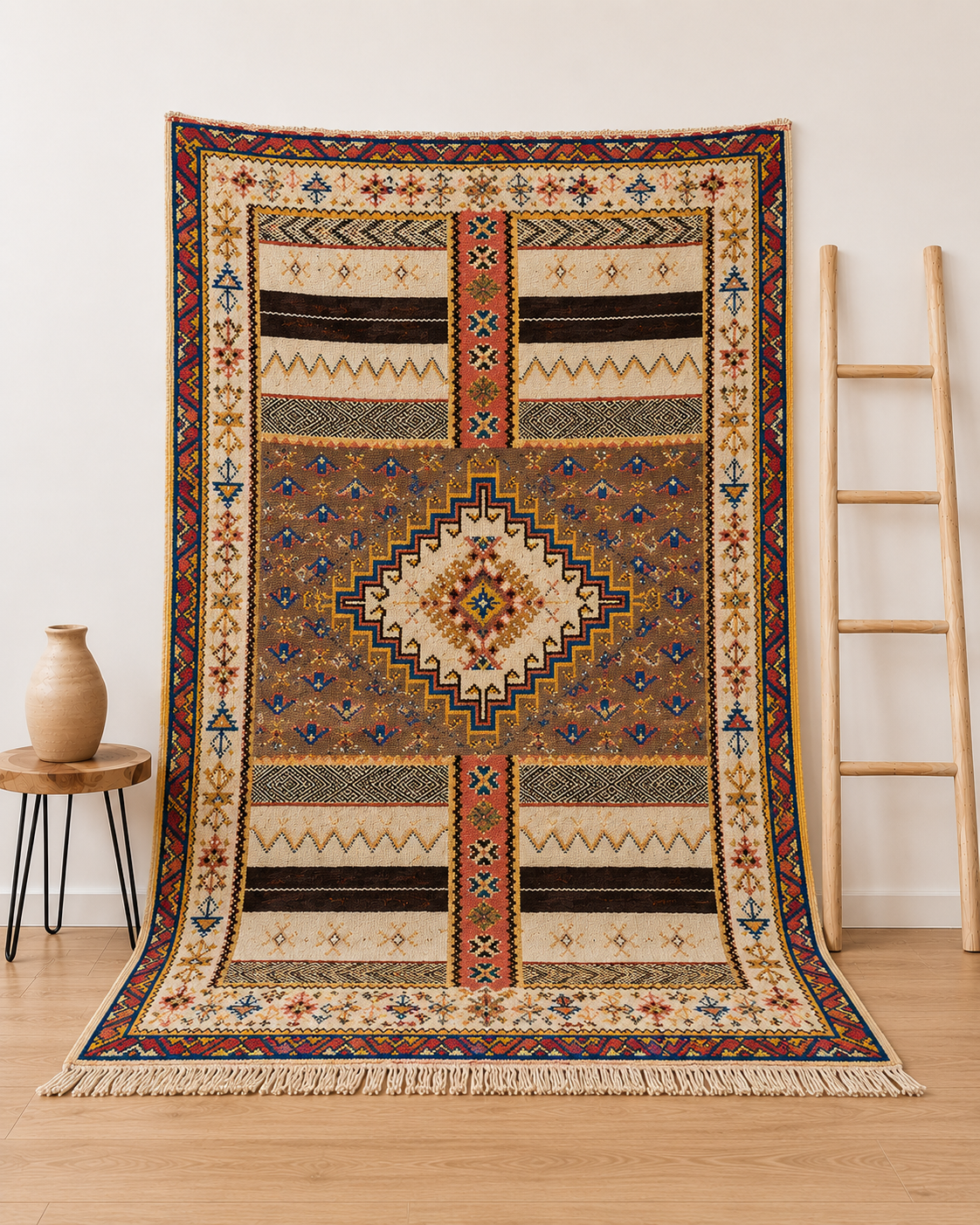 Vintage Moroccan Taznakht Rug 175x120cm