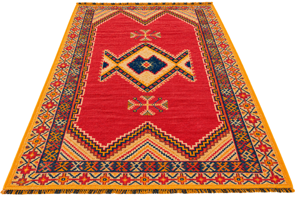 Soukaina Vintage Moroccan Rug-8x4.5 ft/  250x150 cm