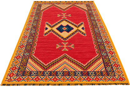 Soukaina Vintage Moroccan Rug-8x4.5 ft/  250x150 cm