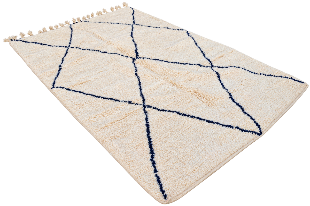 Bahia Berber Moroccan Rug 8.8x5.4 ft/ 270x165 cm