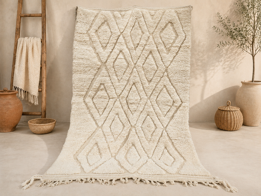 Sanae Berber Moroccan Ru- 7.8x4.9ft 240x150cm