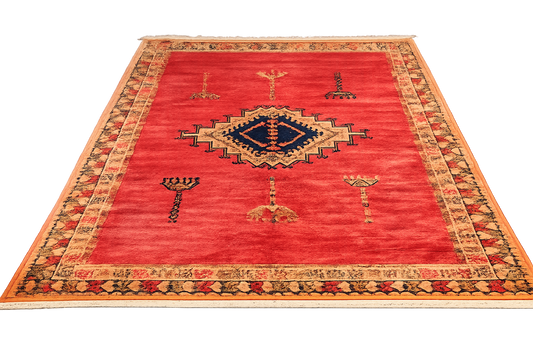 Unique Vintage Moroccan Rug 250x170cm/8.2x5.5ft