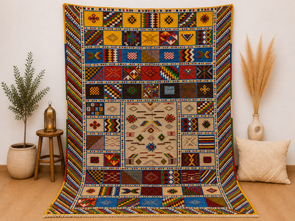 Samira Moroccan Rug 8.2' x 4.7'