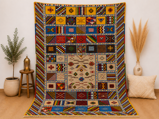 Samira Moroccan Rug 8.2' x 4.7'