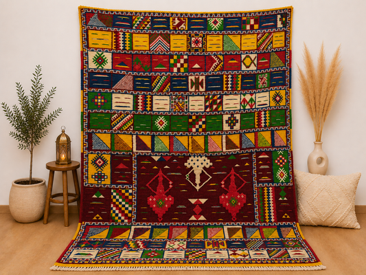 Azrila Moroccan Rug 8.8' x 5.1'