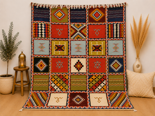 Bouchra Moroccan Rug 142 x 147 cm