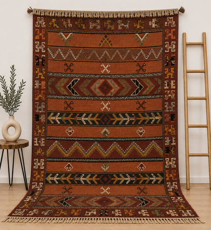Karima Moroccan Rug 8.2' x 4.9'