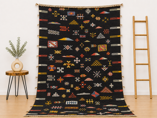 Ouafa Moroccan Rug 6.5' x 3.3'
