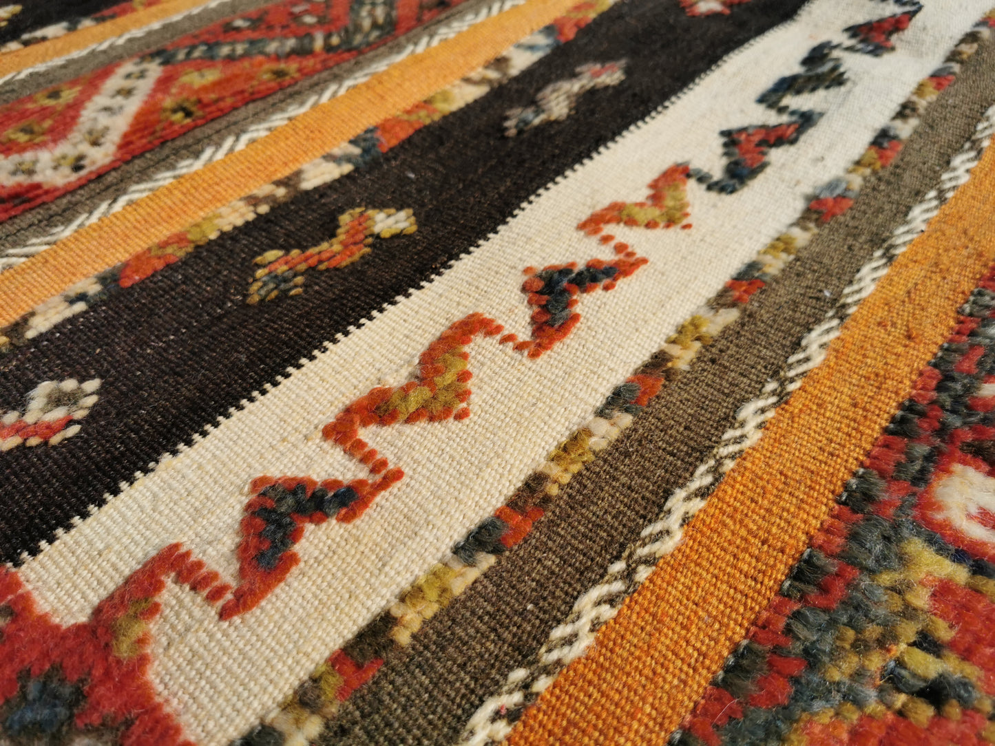 Authentic Moroccan Taznakht Rug  6.9x3.9 ft/ 200x120cm