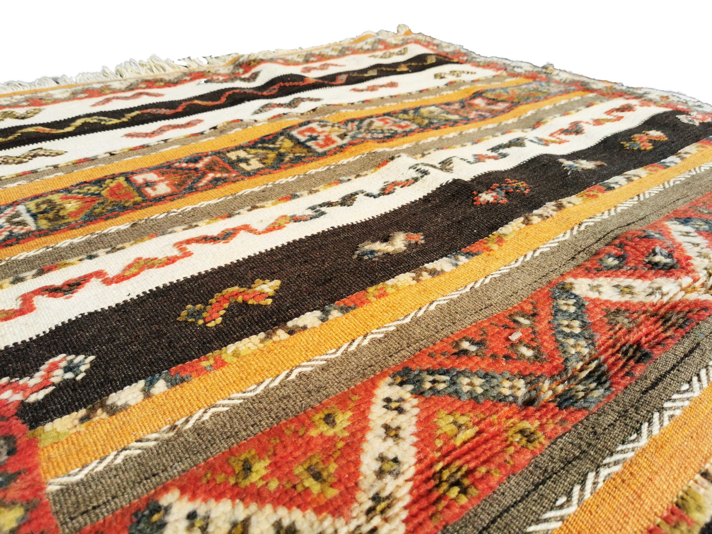 Authentic Moroccan Taznakht Rug 6.5x3.9 ft/ 200x120cm