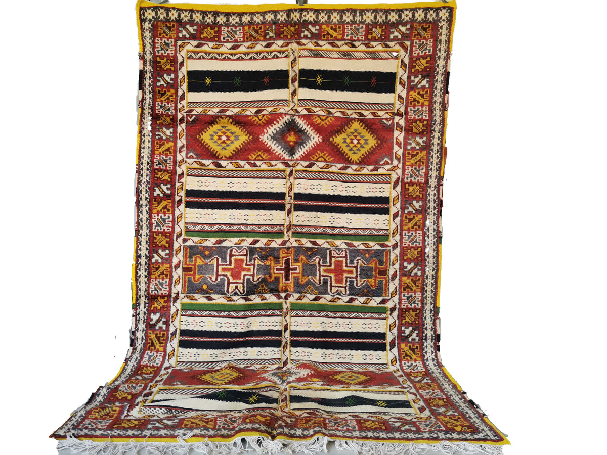Ghita Authentic Moroccan Rug  8.2x4.8 ft/ 250x148cm