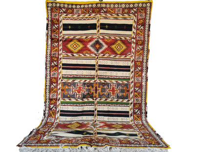 Ghita Authentic Moroccan Rug  8.2x4.8 ft/ 250x148cm