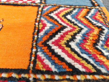 RT41.  Moroccan Berber Runner. 8.5×1.9 Ft/  260×60 cm
