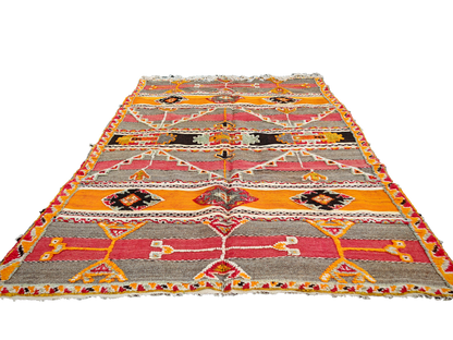 Naima Vintage Handwoven Rug 8x5ft / 240x155cm