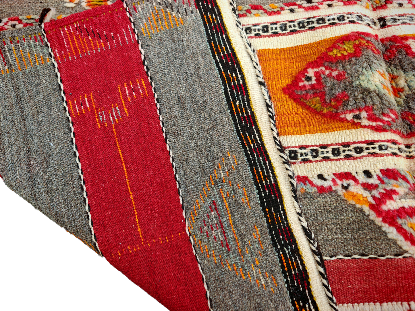 Naima Vintage Handwoven Rug 8x5ft / 240x155cm