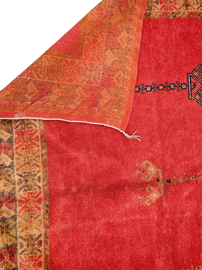 Unique Vintage Moroccan Rug 250x170cm/8.2x5.5ft