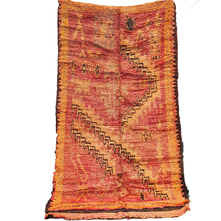 Vintage Moroccan Taznakht Rug 7.3x4.2 ft.