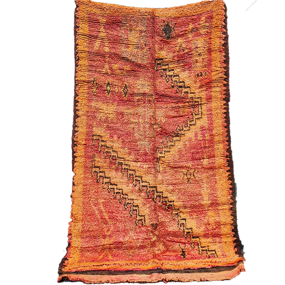 Vintage Moroccan Taznakht Rug 7.3x4.2 ft.