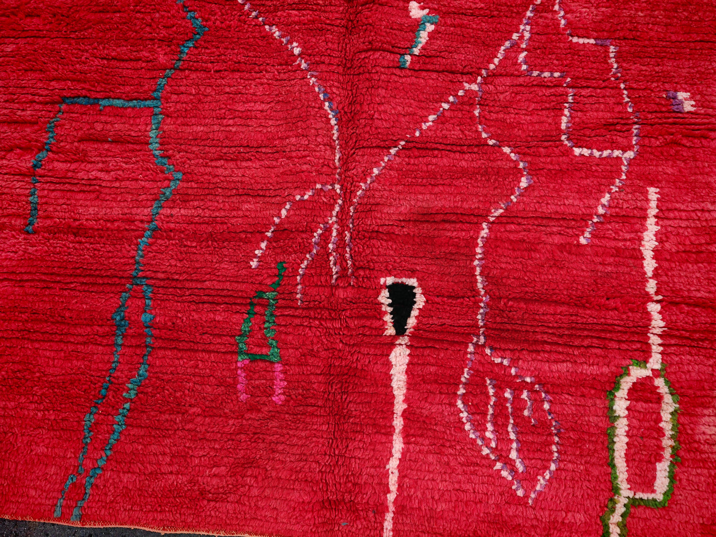 Salma Moroccan Beni Ourain Rug  6.2x3.9 ft /192x120cm