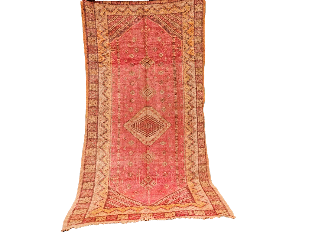 Safia Vintage Moroccan Taznakht Rug  7.0x4.9/ 215x120cm
