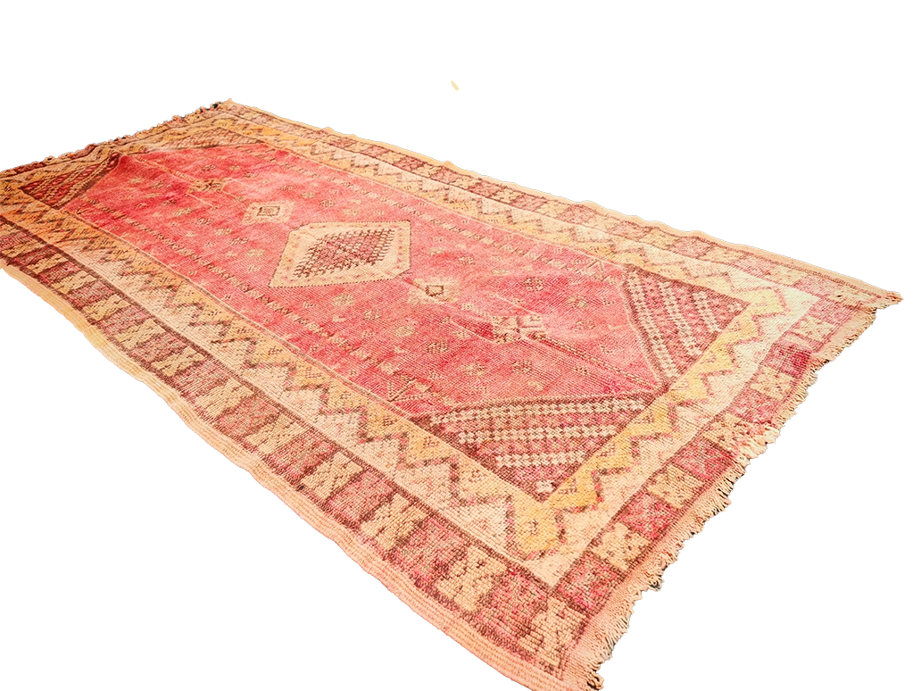 Safia Vintage Moroccan Taznakht Rug  7.0x4.9/ 215x120cm