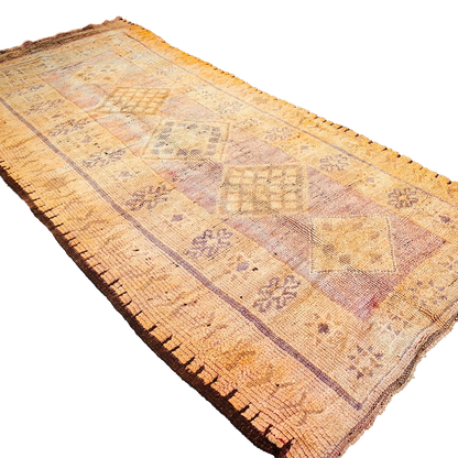 Vintage Moroccan Taznakht Rug