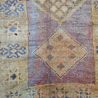 Vintage Moroccan Taznakht Rug