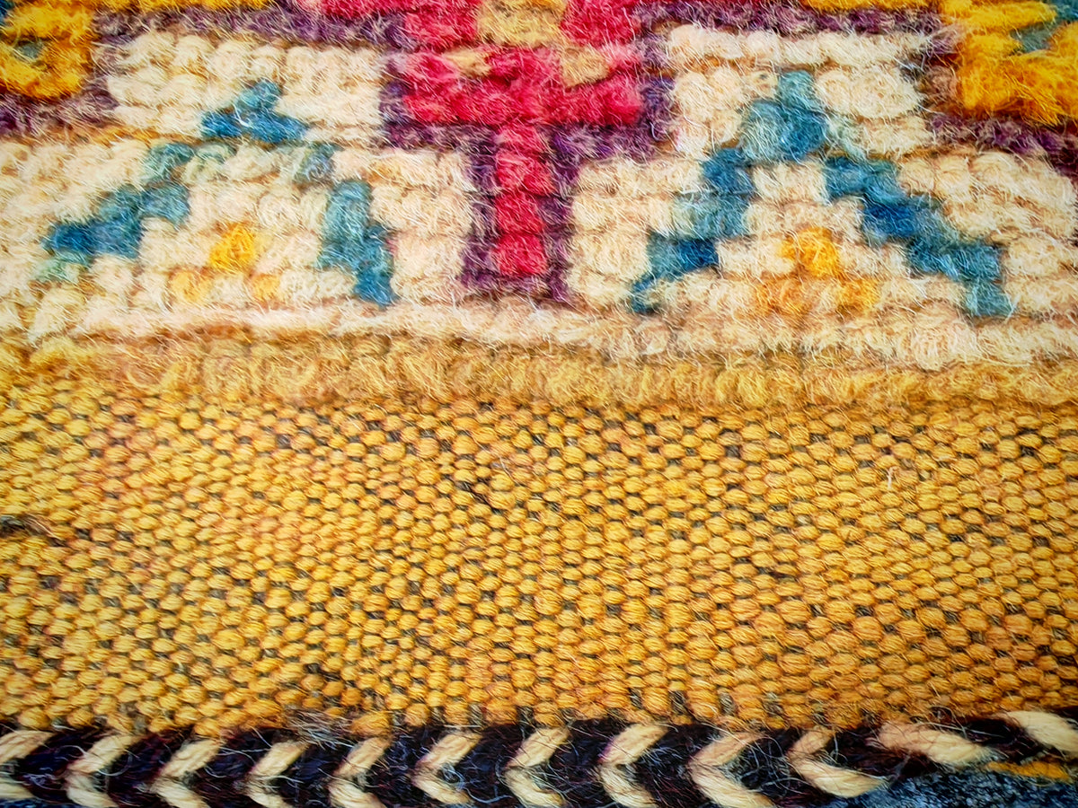 Soukaina Vintage Moroccan Rug-8x4.5 ft/  250x150 cm