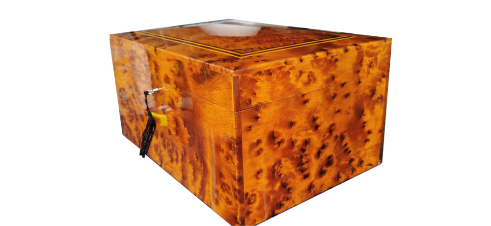 Large Luxurious Jewellery Box. Marquetry 40x28x20cm - Image 3