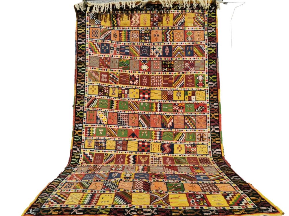 67-TML250150- Handmade Moroccan Berber Rug/8.2x4.9 ft