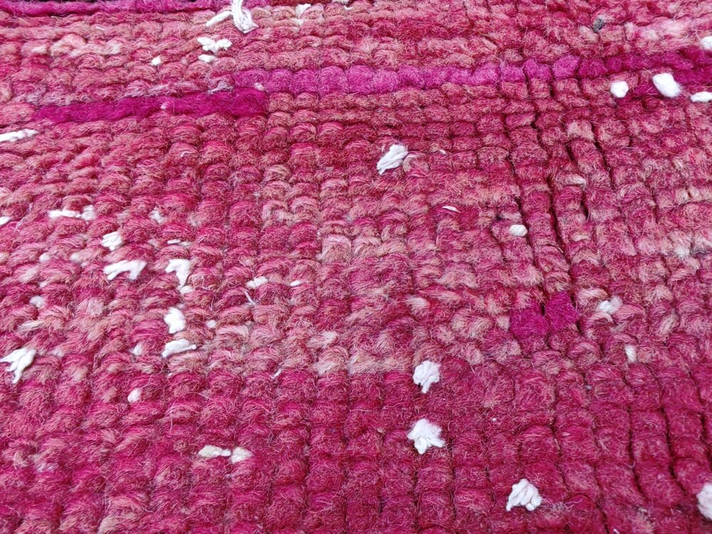 R252- Handmade Vintage Moroccan Rug. 230x140cm - Image 8