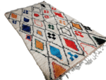 88-BML240140-Large Colourful Moroccan Berber Rug. Handmade woven Bani Ouarain7.8x4.5 ft - Image 3