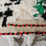 88-BML240140-Large Colourful Moroccan Berber Rug. Handmade woven Bani Ouarain7.8x4.5 ft - Image 2